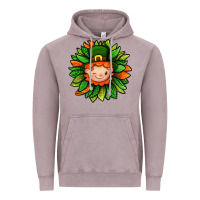 St. Patricks Sunflower With Dwarf Vintage Hoodie | Teevron