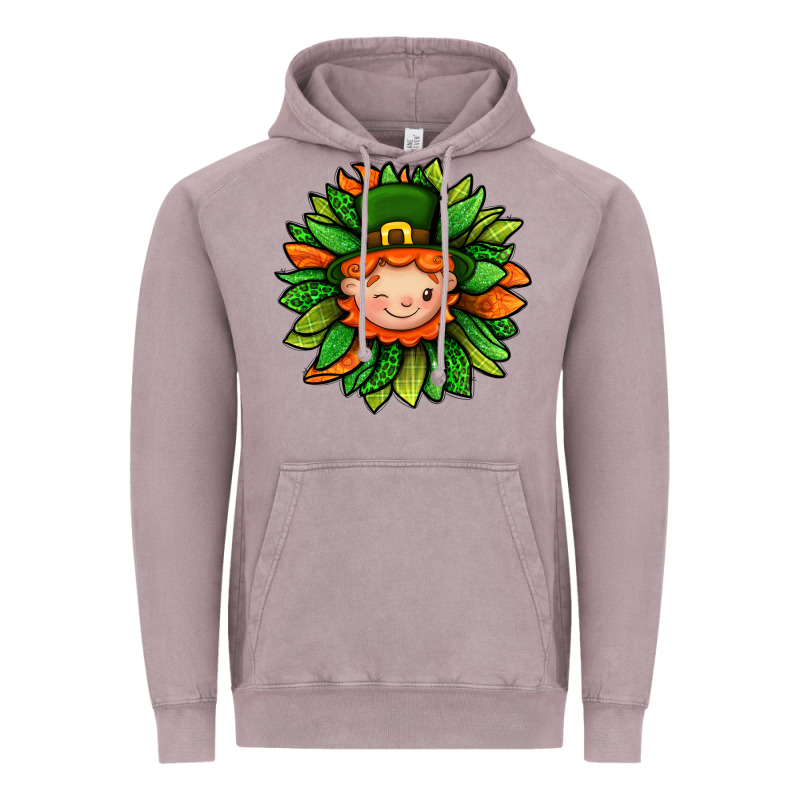 St. Patricks Sunflower With Dwarf Vintage Hoodie by BundleAndBundleShop | Teevron