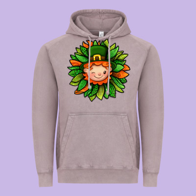 St. Patricks Sunflower With Dwarf Vintage Hoodie Designed By Bundleandbundleshop