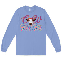 Colony Blue Cow Mom Long Sleeve Tee - Bettercallsaul