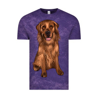 Cloud Purple labrador Vintage Tee - JahusDesignShop