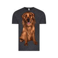 Vintage Black labrador Vintage Tee - JahusDesignShop