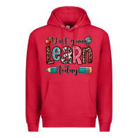 Cardinal y'all gonna learn today Premium Hoodie - OliviaCreatesArt