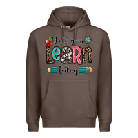 Coffee y'all gonna learn today Premium Hoodie - OliviaCreatesArt