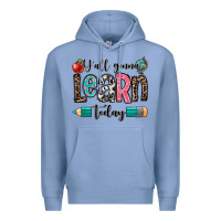 Colony Blue y'all gonna learn today Premium Hoodie - OliviaCreatesArt