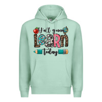 Seafoam y'all gonna learn today Premium Hoodie - OliviaCreatesArt