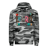 Slate Camo y'all gonna learn today Premium Hoodie - OliviaCreatesArt