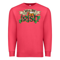 Cardinal wee bit irish st patricks day Premium Sweatshirt - FaDigitalArtStudio