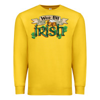 Lemon wee bit irish st patricks day Premium Sweatshirt - FaDigitalArtStudio