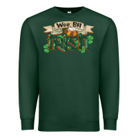 Sports Green wee bit irish st patricks day Premium Sweatshirt - FaDigitalArtStudio