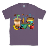 Lavender School Boy Coffee Cup Bbs Classic Tee - BundleAndBundleShop