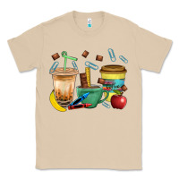 Mushroom School Boy Coffee Cup Bbs Classic Tee - BundleAndBundleShop