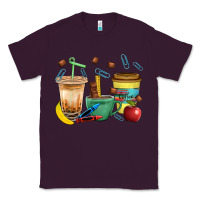 Plum School Boy Coffee Cup Bbs Classic Tee - BundleAndBundleShop