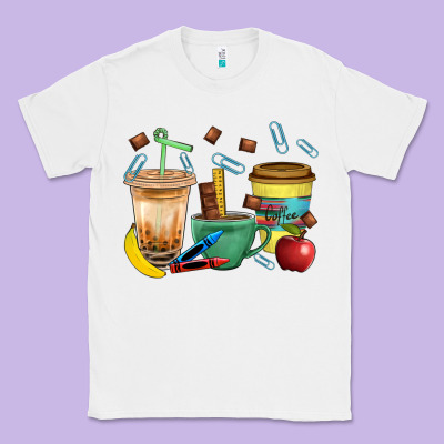 School Boy Coffee Cup Bbs Classic Tee Designed By Bundleandbundleshop