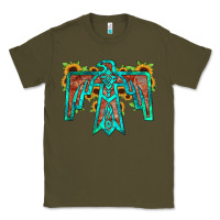 Army Green thunderbird Classic Tee - JahusDesignShop