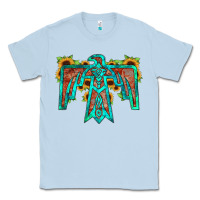 Dusty Blue thunderbird Classic Tee - JahusDesignShop
