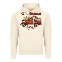 Vintage Artic it's christmas y'all truck with farm animals Vintage Hoodie - RanaPortraitStore