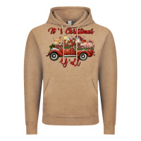 Vintage Coffee it's christmas y'all truck with farm animals Vintage Hoodie - RanaPortraitStore