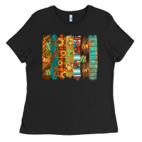Black thanksgiving brushstroke Ladies Tee - BarkalooDesign