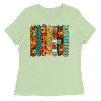 Matcha thanksgiving brushstroke Ladies Tee - BarkalooDesign