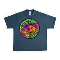 Midnight Navy halloween round earrings Urban Heavy Tee - BundleAndBundleShop