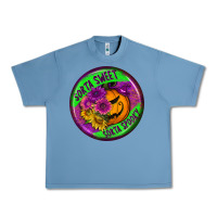Pebble Blue halloween round earrings Urban Heavy Tee - BundleAndBundleShop