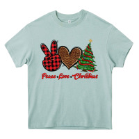 Arona peace love christmas Heavy Core Tee - BarkalooDesign