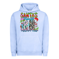 Pigment Grape Ice Santa's Favorite RN Registered Nurse Urban Hoodie - CowhideDigitalArt