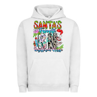 Pigment Lunar Rock Santa's Favorite RN Registered Nurse Urban Hoodie - CowhideDigitalArt