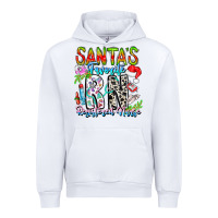 White Santa's Favorite RN Registered Nurse Urban Hoodie - CowhideDigitalArt
