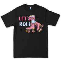 Black let's roll Premium Tee - MaliasSmallBusiness