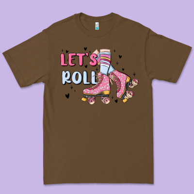 Let's Roll Premium Tee Designed By Maliassmallbusiness