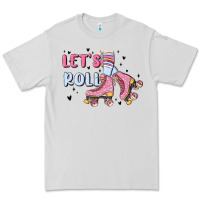 Dove Grey let's roll Premium Tee - MaliasSmallBusiness