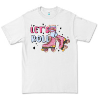 White let's roll Premium Tee - MaliasSmallBusiness