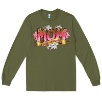 Army Green mom happy mothers day Long Sleeve Tee - RanaPortraitStore