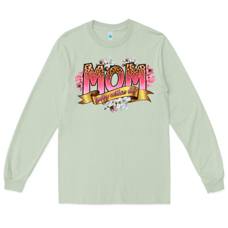Mom Happy Mothers Day Long Sleeve Tee by RanaPortraitStore | Teevron
