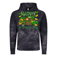 Cloud Black Happy St. Patricks Day Vintage Hoodie - BundleAndBundleShop