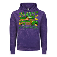 Cloud Purple Happy St. Patricks Day Vintage Hoodie - BundleAndBundleShop