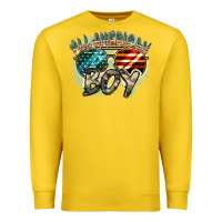 Lemon All American boy 4th of july Premium Sweatshirt - FaDigitalArtStudio