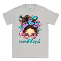 Moon Dust Messy Bun Cosmetologist Bbs Classic Tee - BundleAndBundleShop