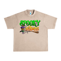 French Oak spooky vibes Urban Heavy Tee - BundleAndBundleShop