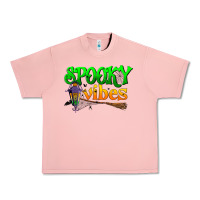 Salmon spooky vibes Urban Heavy Tee - BundleAndBundleShop