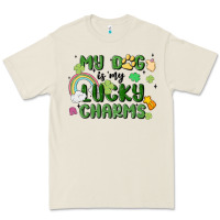 Bone my dog is my lucky charms Premium Tee - MaliasSmallBusiness