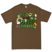 Cacao my dog is my lucky charms Premium Tee - MaliasSmallBusiness