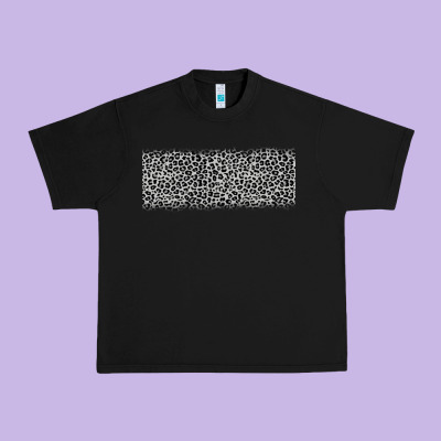 Grey Leopard Urban Heavy Tee Designed By Jahusdesignshop