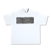 White grey leopard Urban Heavy Tee - JahusDesignShop