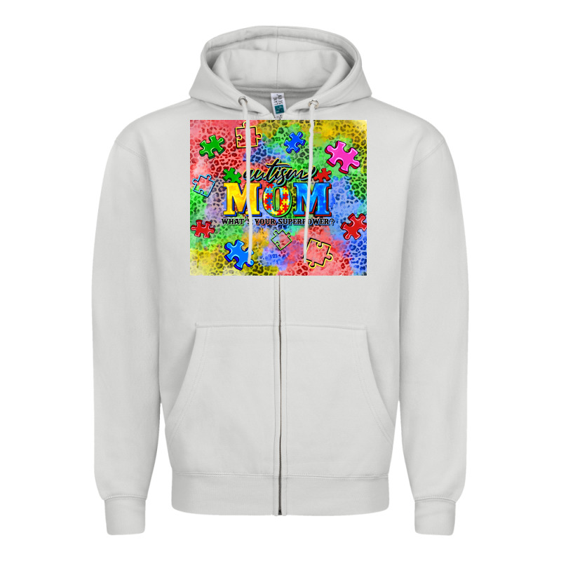 Autism Zipper Hoodie by CowGirlArtShop | Teevron