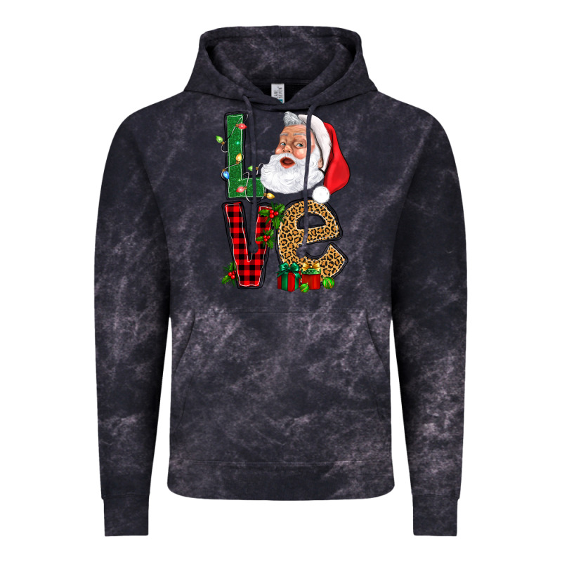 Love With Santa Portrait Vintage Hoodie by BundleAndBundleShop | Teevron