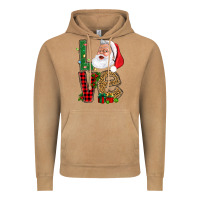 Vintage Camel Love With Santa Portrait Vintage Hoodie - BundleAndBundleShop