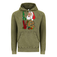Vintage Olive Love With Santa Portrait Vintage Hoodie - BundleAndBundleShop